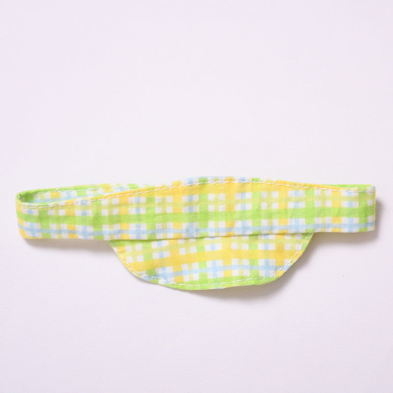 Only baby clothes] one, two and three generations of pendants labubu clothes plaid little suspenders pants cloth doll clothes