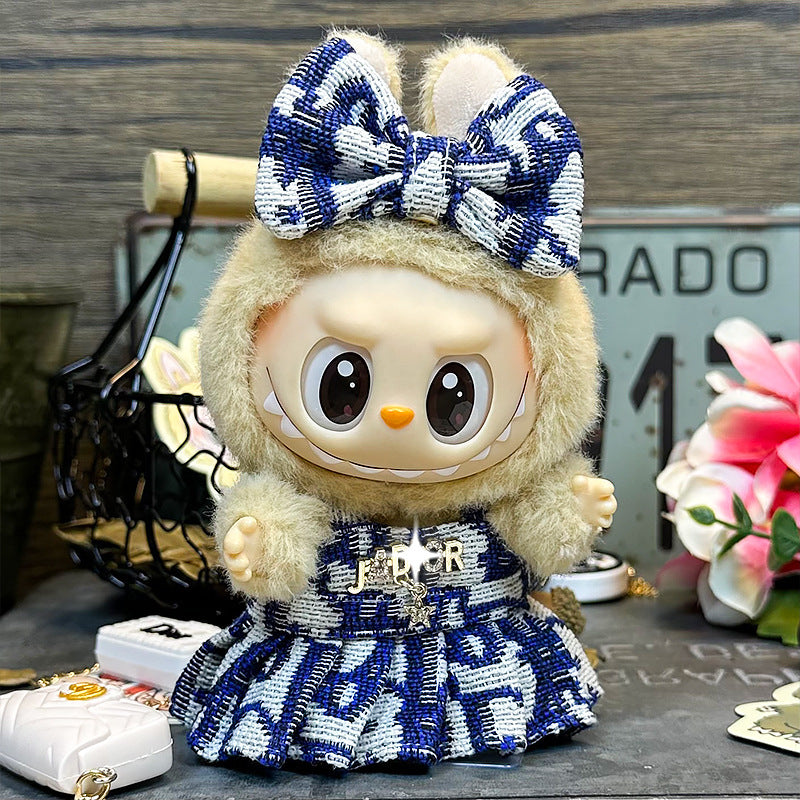 Labubu Doll Outfits Set for 17cm Vinyl Dolls - Trendy Styles