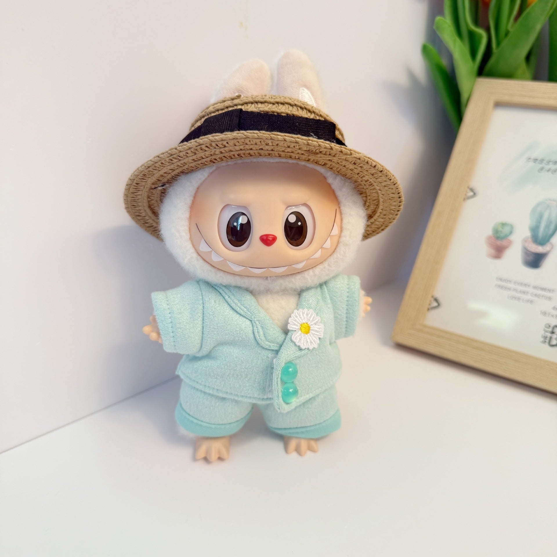 Only clothes] labubu sit party doll clothes Zhilong same clothes one, two and three generations of LABUBU for the suit