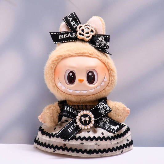 Only baby clothes] one or two generation pendant labubu clothes crown princess skirt suit labubu baby clothes