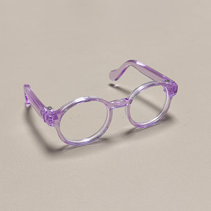10cm20cm cotton doll glasses doll plush doll change accessories 17M cloth pendant glasses