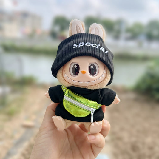 Only clothes] second generation labubu sit party doll clothes LABUBU doll suit for SPECIAL