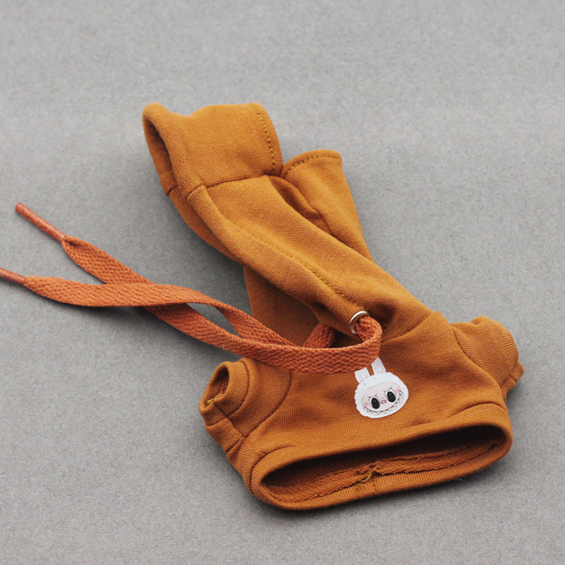 Labubu Doll Hooded Sweater - 17cm Loose Costume in Multiple Colors