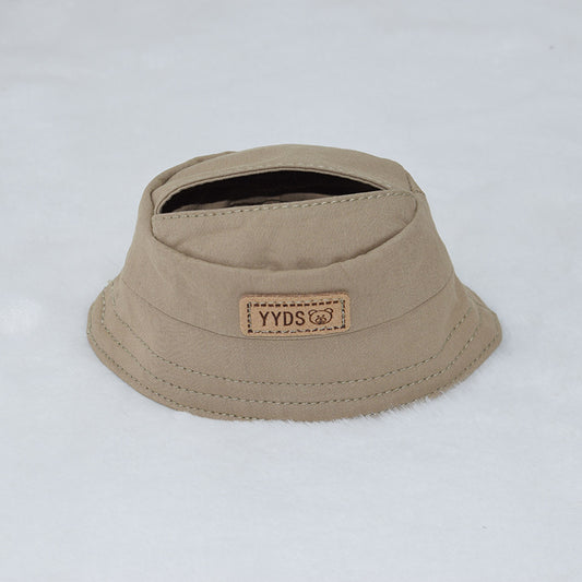 17cm Labubu Pendant Hat Labubu Fisherman Hat 10cm Cotton Doll Hat Doll Dress-Up Accessories