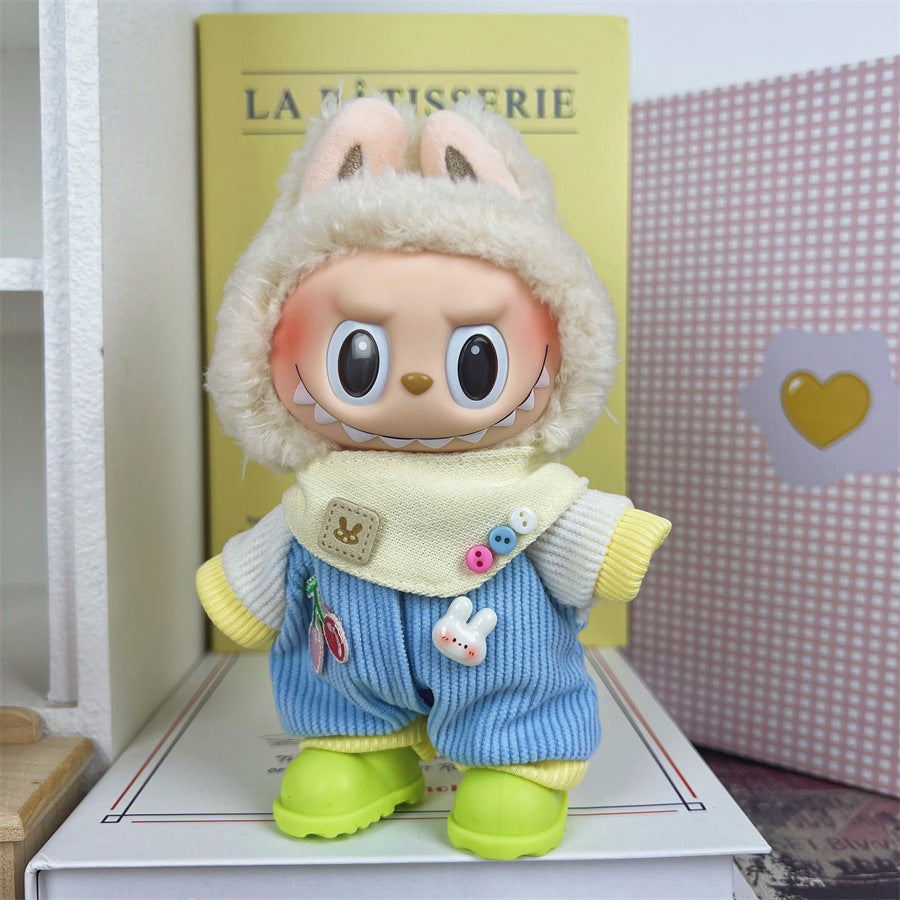 Labubu Doll Clothes for 1st & 2nd Gen - Universal Fit Outfits