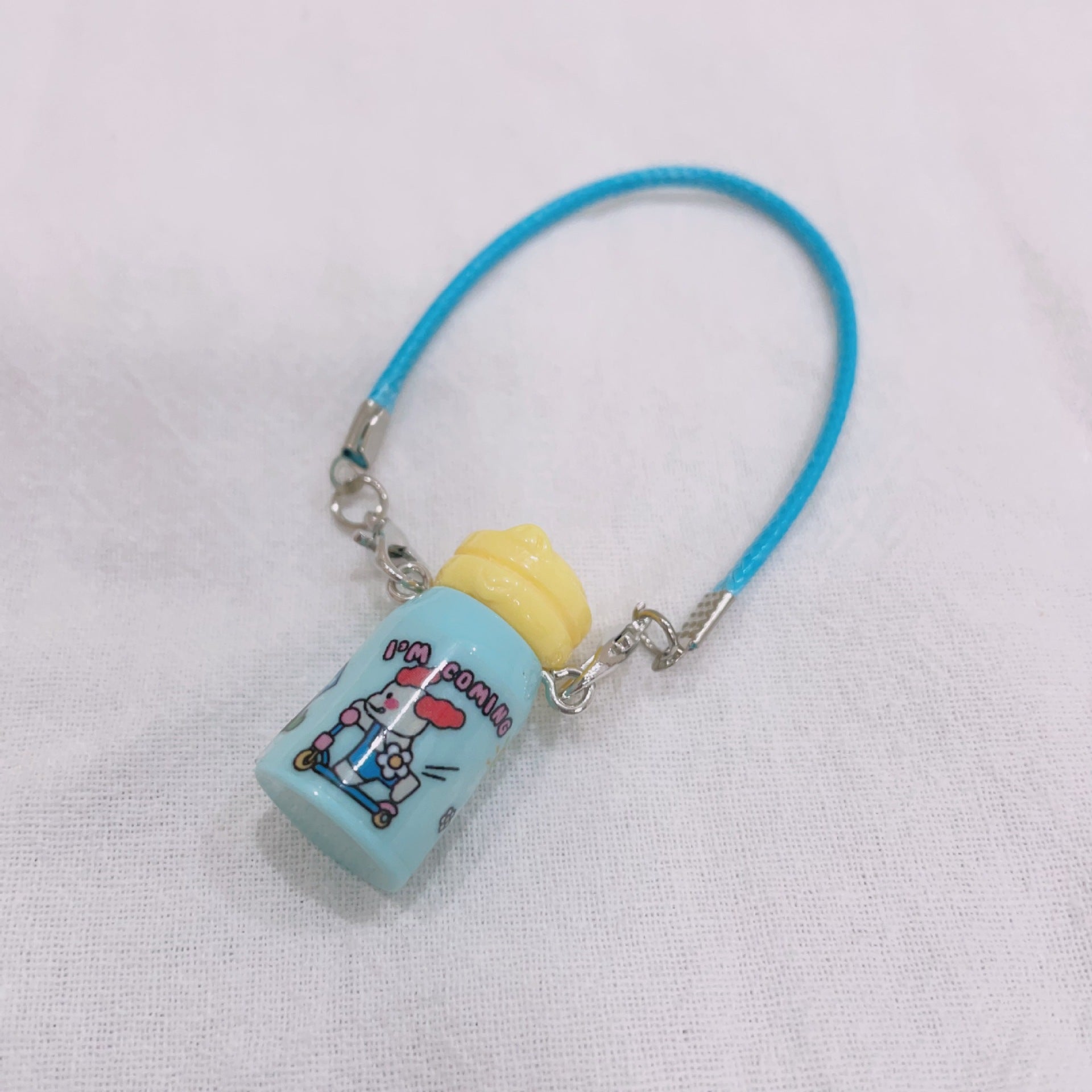 Mini Kettle Thermos Cup Pendant Cute Baby Bottle Doll Accessories Simulation DIY Cup Accessories Rags Cloth Hanging