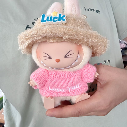 Only clothes] the first and second generations of rabubu dolls wear baby clothes, sweaters, hats and suit LABUBU