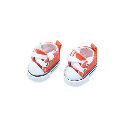 Labubu Canvas Shoes 17cm Labubu Pendant Shoes 10cm Cotton Doll Belle Pendant Baby Clothes
