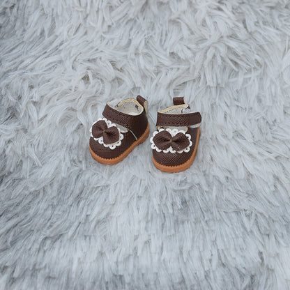 Labubu Baby Shoes Collection 17CM Keychain Blind Hirabu Cloth Changing Shoes Doll Toy Shoes