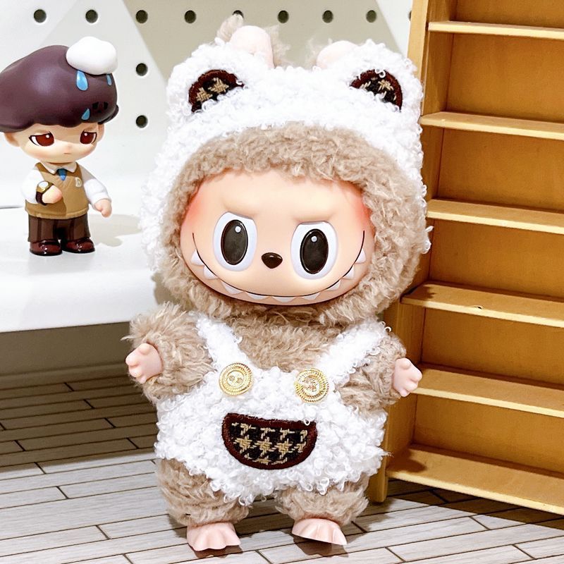 Labubu Doll Clothes Labubu Vinyl Doll 17cm Doll Dress-Up Bubble Mart Doll Dress-Up Doll Others