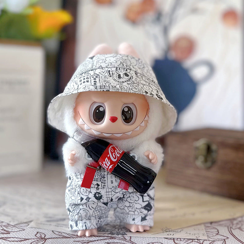 3rd Gen Labubu Doll Clothes Set for 17cm Vinyl Dolls