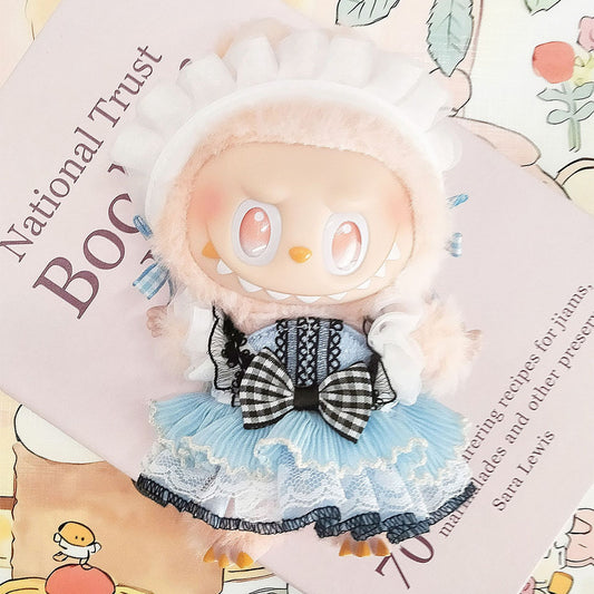 Labubu third generation doll clothes labubu 3.0 doll clothes generation second generation sitting party for blind box clothes 17cm