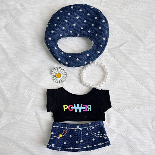 Clothing Only] First/Third Generation Universal Labubu Clothes Labubu Doll Accessories Gd Same Style