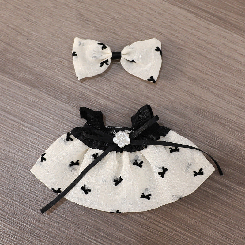 The first and second generation of LABUBU sitting party doll clothes Labu Macaron doll dress] only clothes