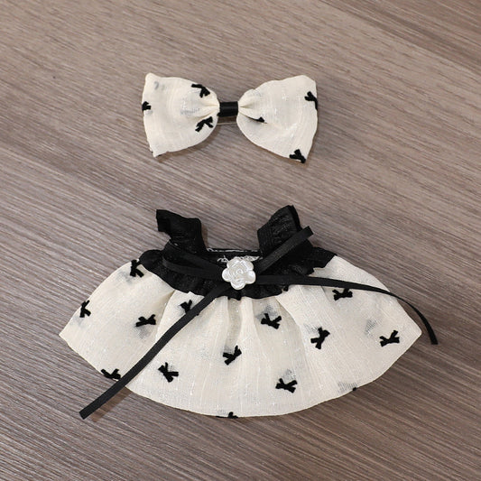 The first and second generation of LABUBU sitting party doll clothes Labu Macaron doll dress] only clothes