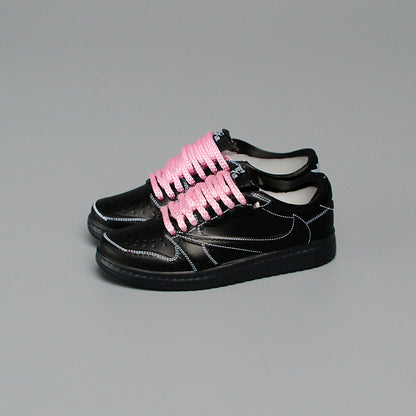 Labubu labubu doll 17cm shoes model 5cm vinyl toy hand AJ blind box AJ1low low