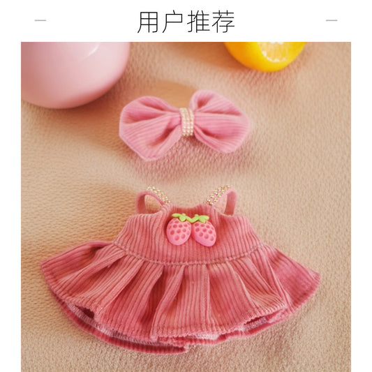 Labubu Doll Clothes Set for Sitting & Standing Positions