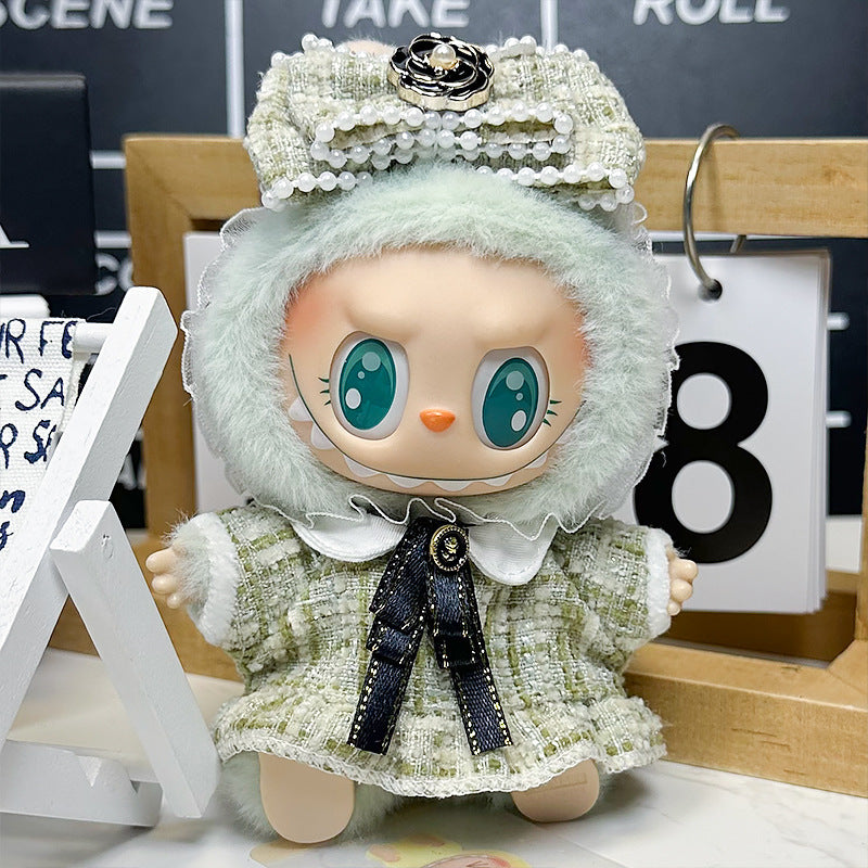 Labubu Doll Outfits Set for 17cm Vinyl Dolls - Trendy Styles
