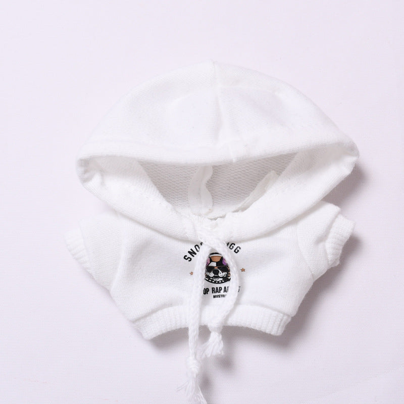 Only clothes] one or two generation pendant pull cloth clothes dog head vests suit LABUBU doll clothes