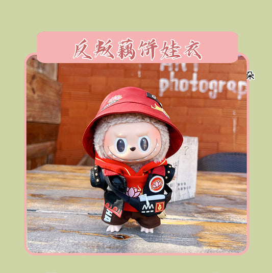 Labubu Doll Outfit - Nezha Ao Bing Suit for 1st, 2nd & 3rd Gen
