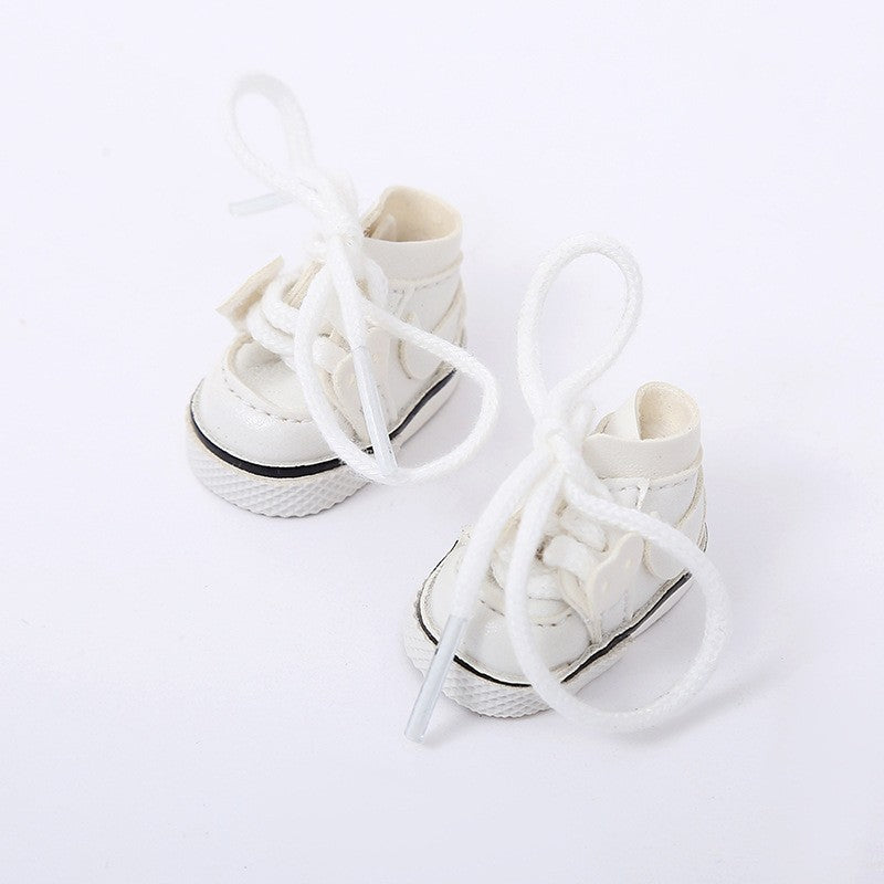 Labubu Baby Shoes Collection 17CM Keychain Blind Hirabu Cloth Changing Shoes Doll Toy Shoes