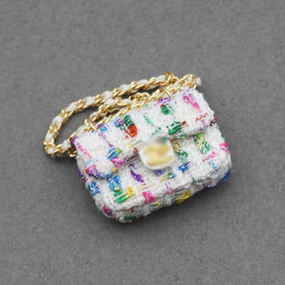 Labubu Mini Chanel Bag Pendant for Dolls - Stylish Accessory
