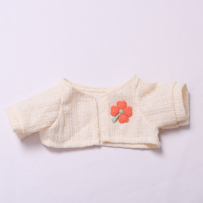 Only clothes] 38cm labubu for clothes bow love skirt suit change baby clothes