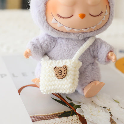 Labubu Baby Clothes Generation Two Generation Three Generation Labubu Clothes Wear Sweater Shoes Vinyl Pendant Replacement Glasses