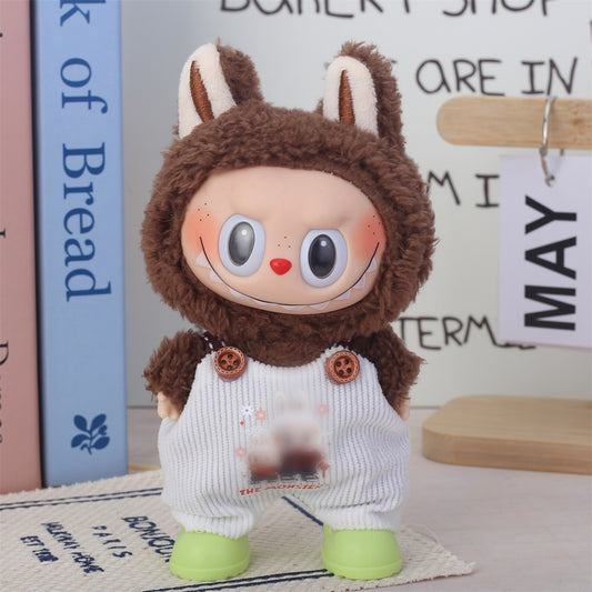 Labubu New Baby Clothes, New Bubble Mart Doll, New Labubu Pendant, New Overalls Wholesale
