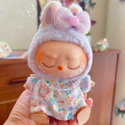 Labubu Doll Clothes - Cute Outfits for 10cm & 17cm Vinyl Dolls