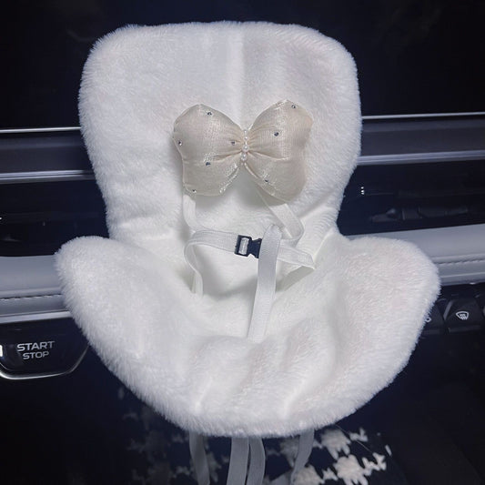 Cross-border Labubu Doll Safety Seat Belle Pendant Car Sofa Aromatherapy Ornaments Decoration Sitting Posture LABUBU