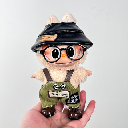 Labubu Doll Clothes for 17cm Pendant Doll - Colorful Outfits