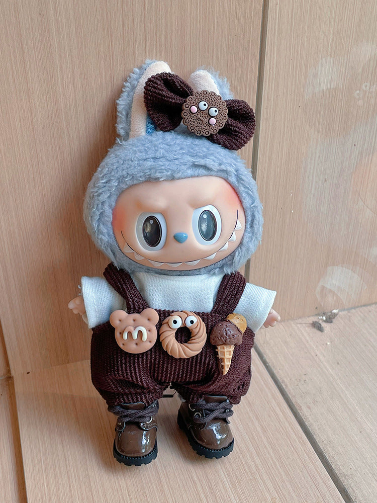3rd Gen Labubu Doll Clothes Set for 17cm Vinyl Dolls