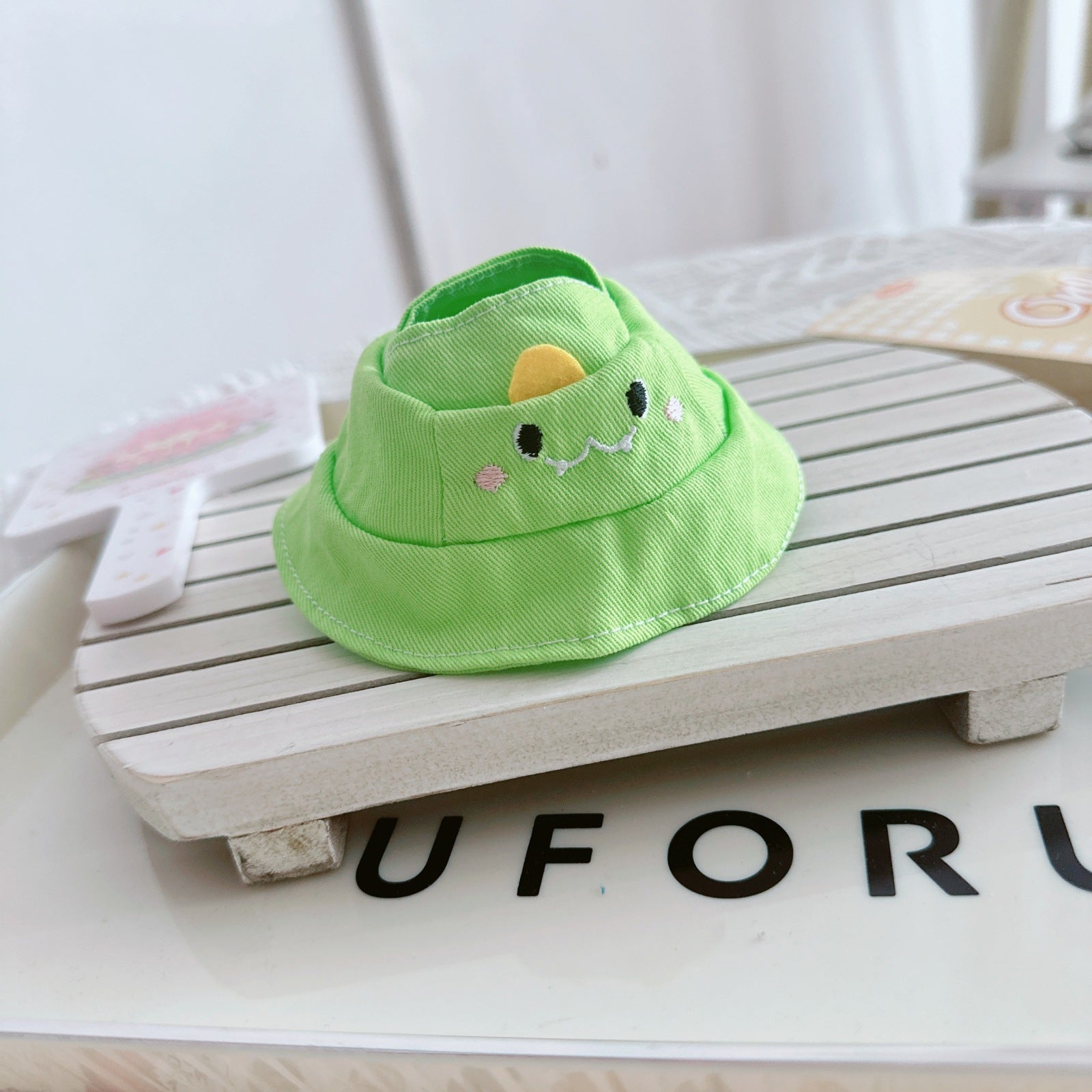 Labubu Doll Outfit - 10cm Cute Pet Overalls & Hats for Vinyl Dolls