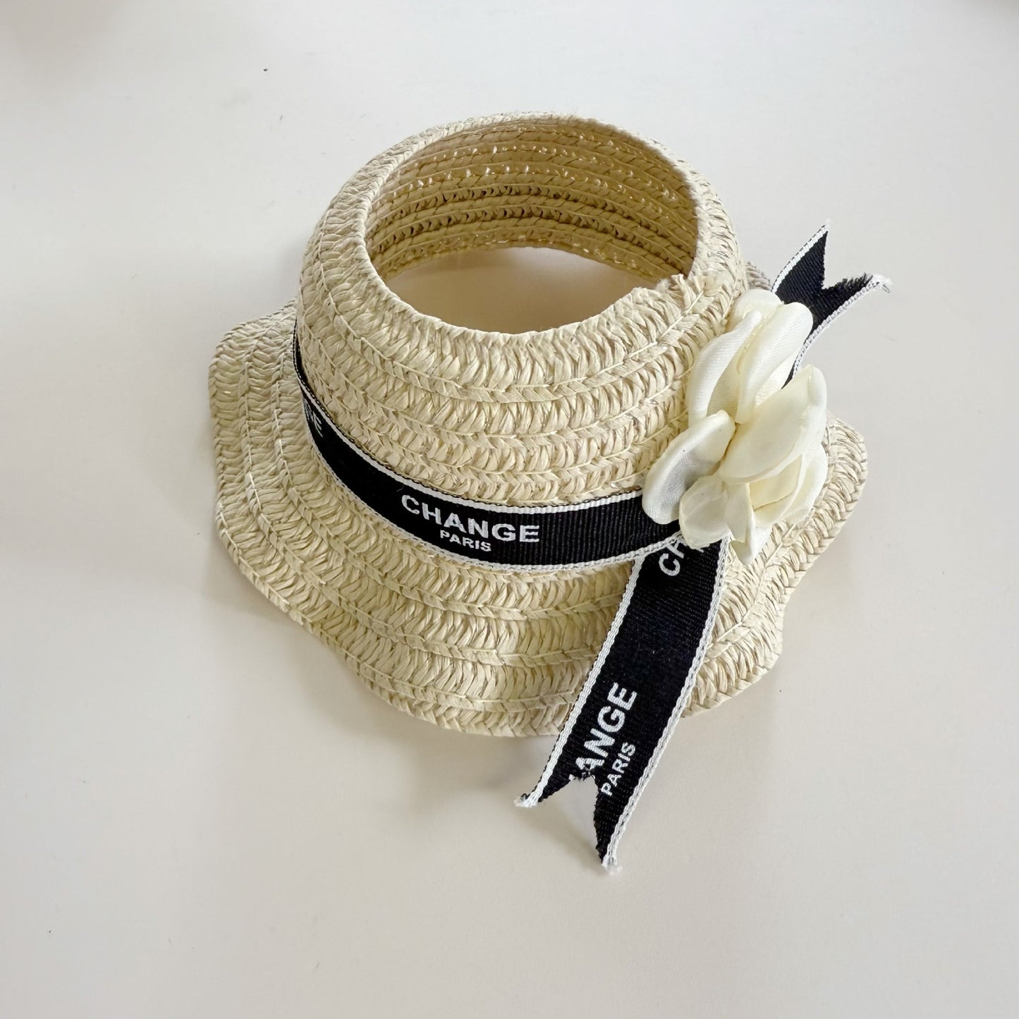Only clothes] pendant pull cloth hat one, two and three generations of blind box LABUBU straw hat Zhilong hat star