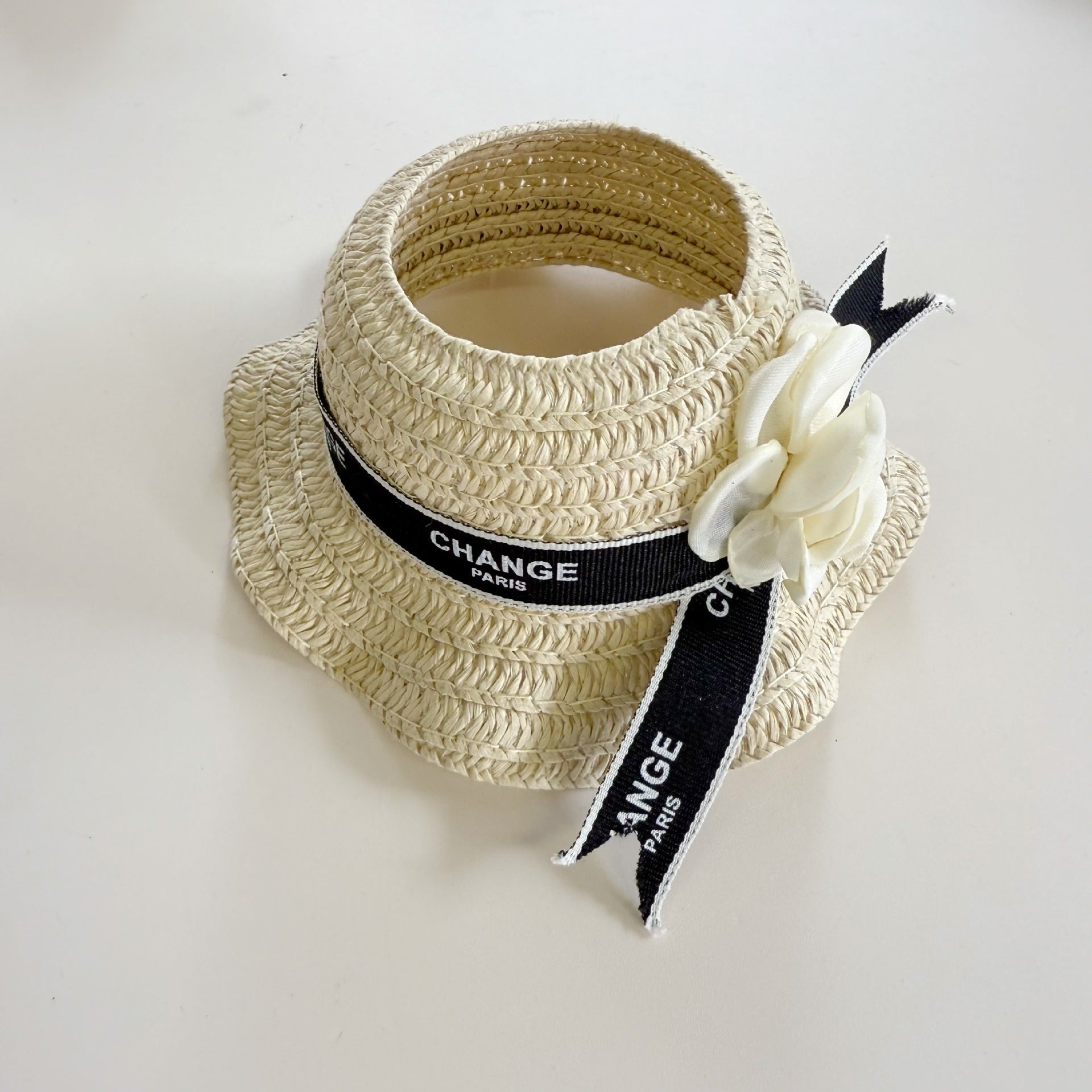 Only clothes] pendant pull cloth hat one, two and three generations of blind box LABUBU straw hat Zhilong hat star