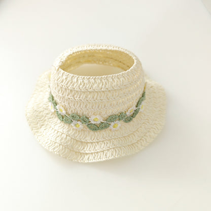 Labubu Doll Summer Outfit Set with Straw Hat & Canvas Shoes