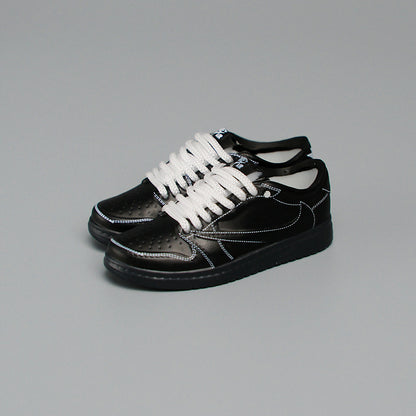 Labubu labubu doll 17cm shoes model 5cm vinyl toy hand AJ blind box AJ1low low