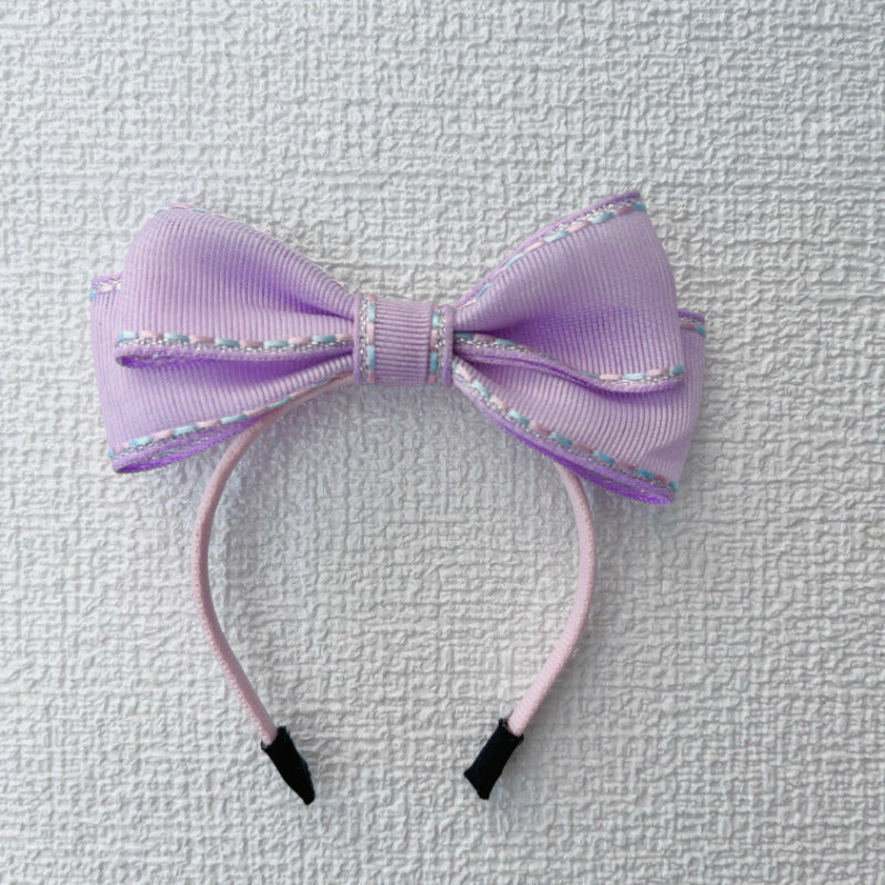 Only hair band] first and second generation key chain Labubu clothes pendant Macaron cloth jumper ribbon hair band