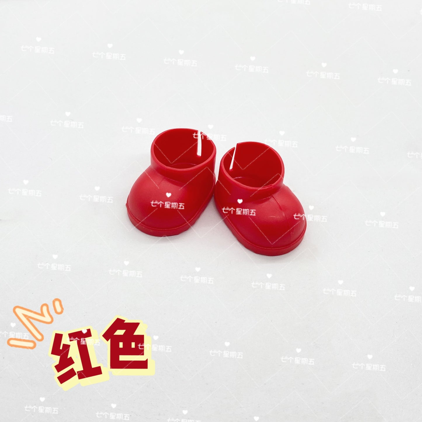 Stand Labubu10CM15 cm cotton doll doll doll shoes short rain boots toy accessories wholesale