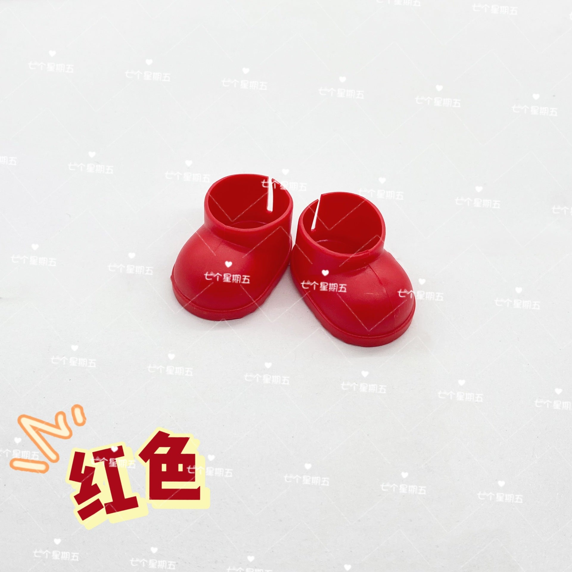 Stand Labubu10CM15 cm cotton doll doll doll shoes short rain boots toy accessories wholesale