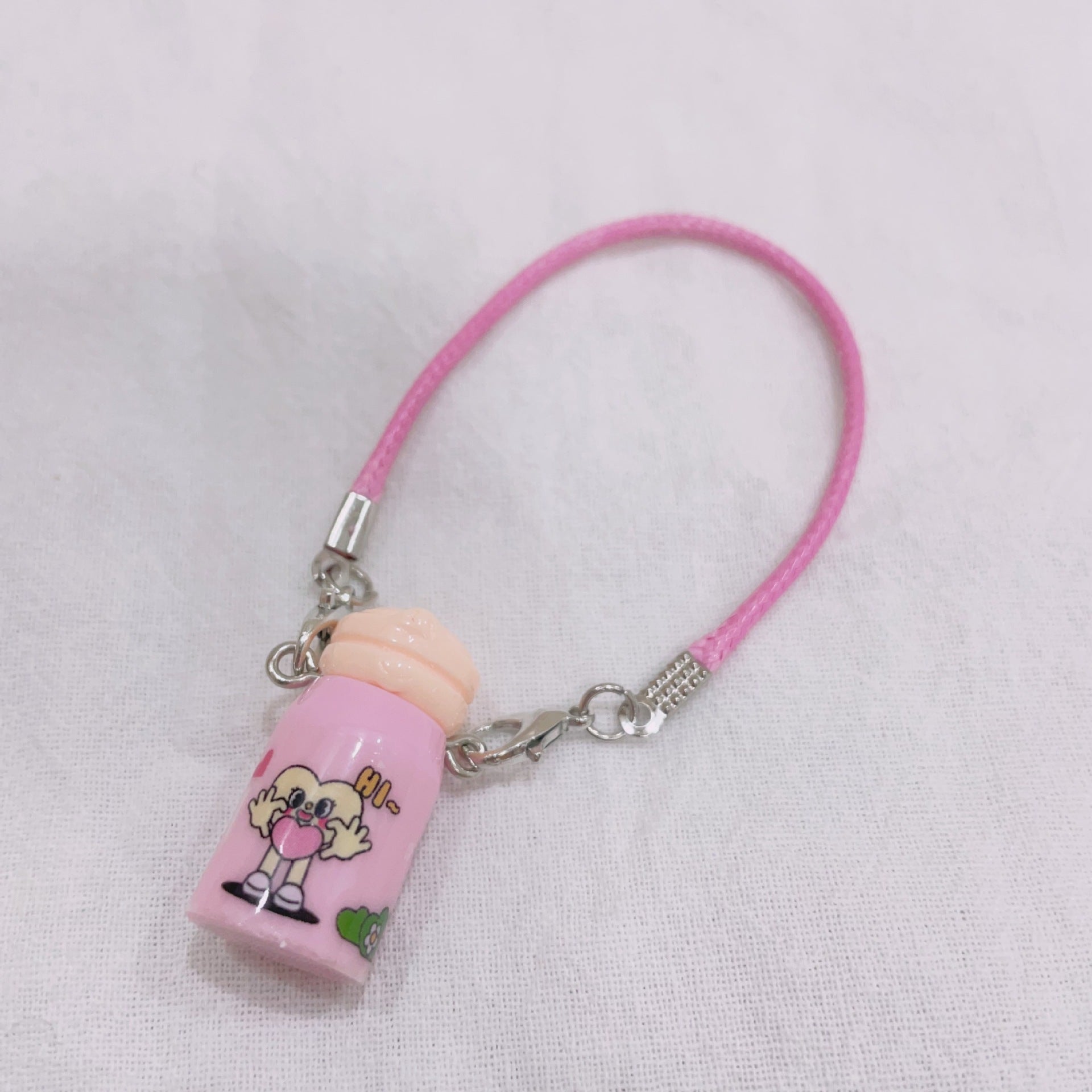 Mini Kettle Thermos Cup Pendant Cute Baby Bottle Doll Accessories Simulation DIY Cup Accessories Rags Cloth Hanging