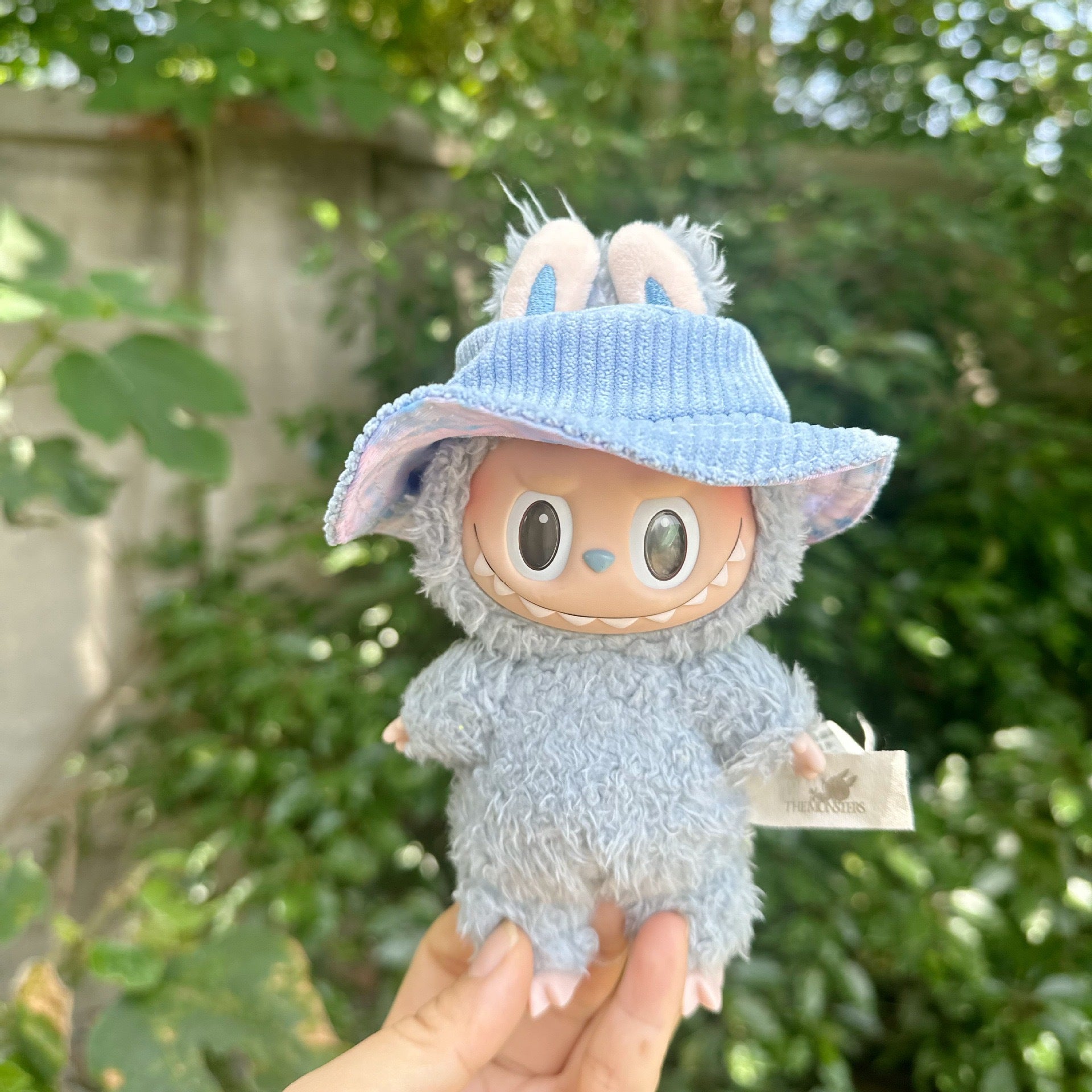 Only clothes] 17CM pendant blind box cloth cloth clothes LABUBU doll doll Denim coat hat skirt