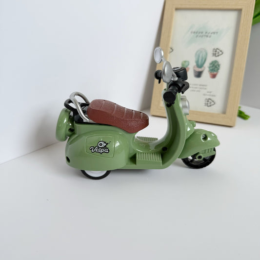 Clothes Only] First, Second and Third Generation Labubu Doll Inertia Motorcycle Keychain Labubu Seat Cross-Border New Product