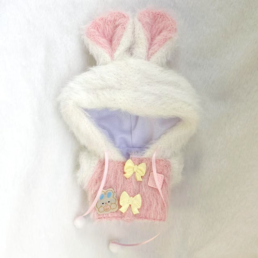 Labubu Doll Baby Hoodie Coat - Blue, Pink, White Pants