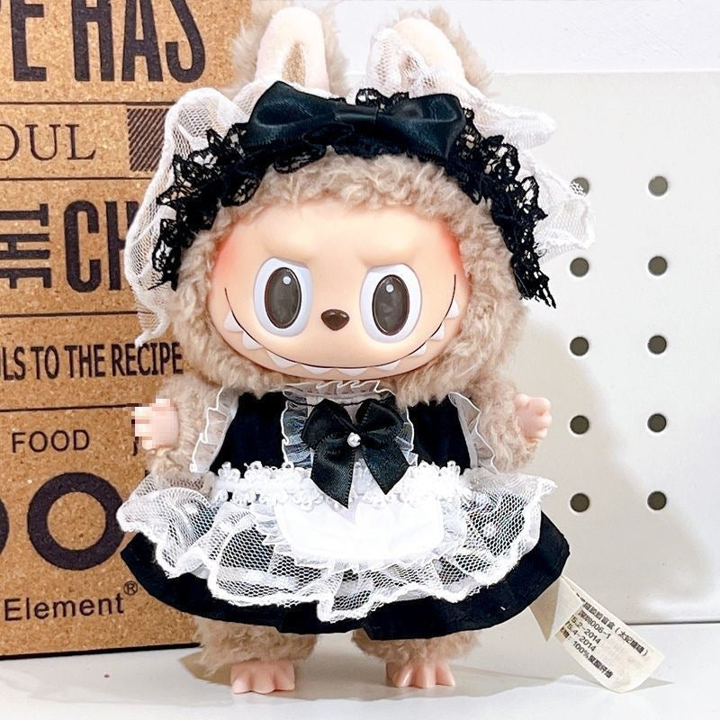 Labubu Doll Clothes Labubu Vinyl Doll 17cm Doll Dress-Up Bubble Mart Doll Dress-Up Doll Others