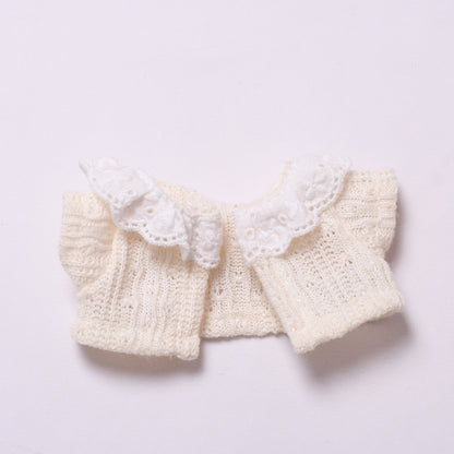 Only baby clothes] one or two generation pendant labubu clothes red leather clothes black gauze skirt suit cloth baby clothes