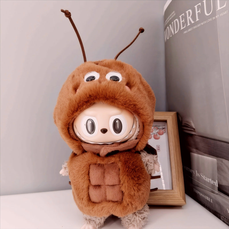Clothes Only] First and Second Generation Clothes Pendants, Party Clothes, Cockroach Doll Clothes, Cotton Doll Clothes