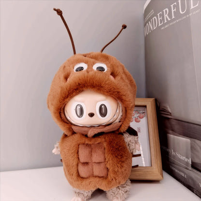 Clothes Only] First and Second Generation Clothes Pendants, Party Clothes, Cockroach Doll Clothes, Cotton Doll Clothes
