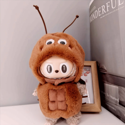 Clothes Only] First and Second Generation Clothes Pendants, Party Clothes, Cockroach Doll Clothes, Cotton Doll Clothes